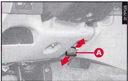 ALFA ROMEO 166 - REGLAGE DU VOLANT (fig. 41) - 2