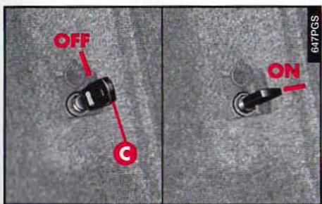 ALFA ROMEO 166 - SYSTEME D'OUVERTURE/ FERMETURE DES PORTES A DISTANCE - 1