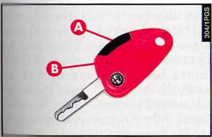 ALFA ROMEO 166 - Clé à télécommande - 1