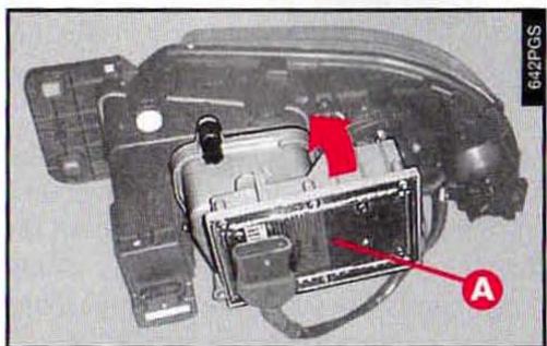 ALFA ROMEO 166 - ORIENTATION DES FEUX DE CROISEMENT POUR CIRCULATION A GAUCHE/DROITE - 1