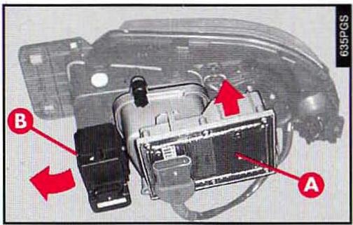 ALFA ROMEO 166 - FEUX DE POSITION AVANT - PROJECTEURS A DECHARGE DE GAZ - 1