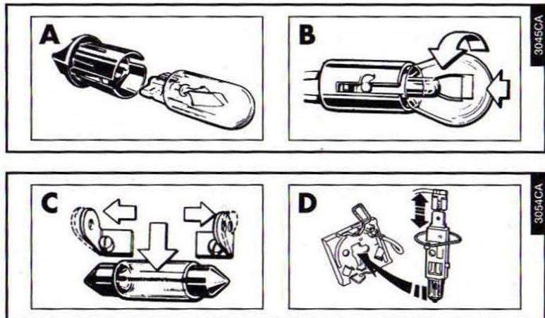 ALFA ROMEO 166 - Ampoules à halogène - 1