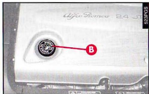 ALFA ROMEO 166 - APPOINT HUILME MOTEUR - 4