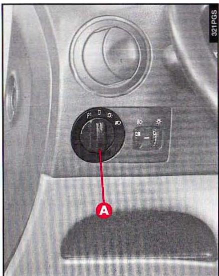 ALFA ROMEO 166 - COMMUTATEUR DES FEUX ET LEVIERS AU VOLANT - 1