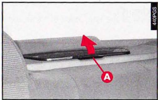 ALFA ROMEO 166 - COMPARTIMENT VIDE-POCHES ARRIERE (fig. 116-117) - 1