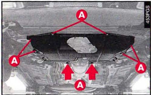 ALFA ROMEO 166 - PROTECTION SOUS LE MOTEUR (fig. 7) - 1