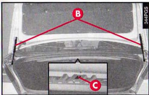 ALFA ROMEO 166 - SOULEVEMENT ET FERMETURE - 2