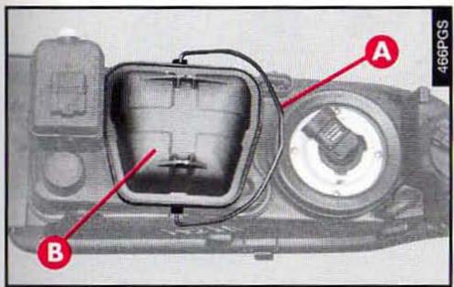 ALFA ROMEO 166 - FEUX DE POSITION AVANT - PROJECTEURS AVEC AMPOULES A HALOGENE - 1