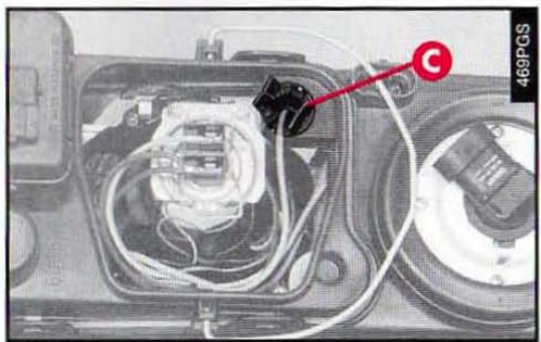 ALFA ROMEO 166 - FEUX DE POSITION AVANT - PROJECTEURS AVEC AMPOULES A HALOGENE - 2