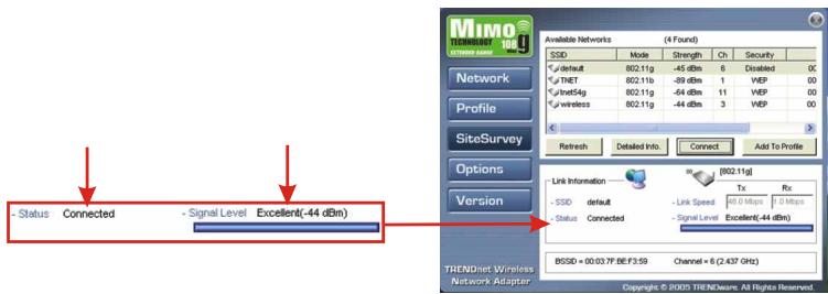 TRENDNET TEW-601PC - Configuration sans fil - 3