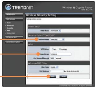 TRENDNET TEW-672GR - Configuration du routeur sans fil - 5
