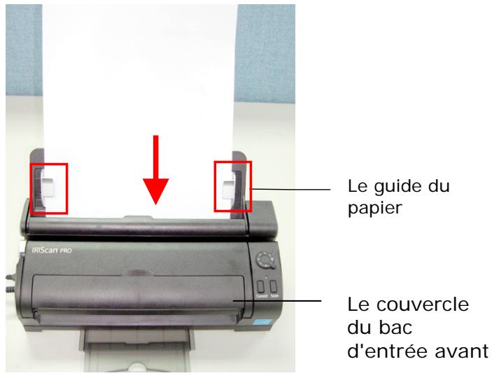 IRIS CAN PRO CLOUD - Chargement du papier dans le dispositif d'alimentation de documents - 2