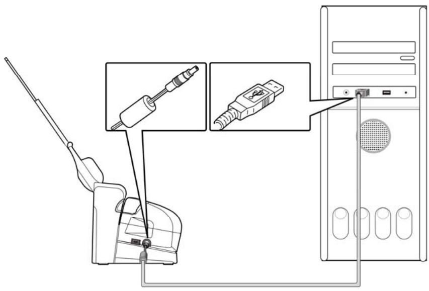 IRIS CAN PRO CLOUD - Alimentation depuis un ordinateur via un câble d'alimentation USB - 1