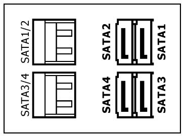 ABIT AX78 - Serial ATA Connectors - 2