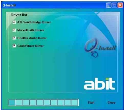ABIT AX78 - To install all the drivers for this motherboard at one stroke: - 1