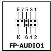 ABIT AX78 - Front Panel Audio Connection Header - 1