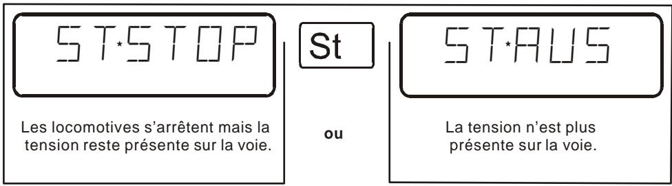 LENZ DIGITAL PLUS LH100 - SET_1: réglage du fonctionnement de la touche "Stop" - 1