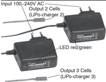 GRAUPNER LIPO-CHARGER 2 - LiPo balancer: - 1