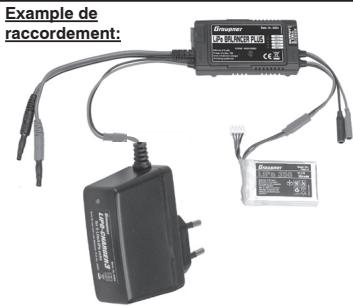 GRAUPNER LIPO-CHARGER 2 - Première opération: - 2