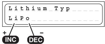 GRAUPNER ULTRAMAT 12 - Litio-Programma di scelta del tipo - 1