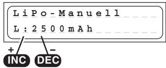 GRAUPNER ULTRAMAT 12 - Litio-Programma manuale - 1