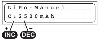 GRAUPNER ULTRAMAT 12 - Programme manuel lithium - 1