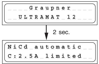 GRAUPNER ULTRAMAT 12 - Using the charger for the first time - 1