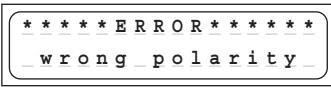 GRAUPNER ULTRAMAT 12 - Error messages and warnings - 2