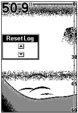 EAGLE FISHEASY 2 PORTABLE - REMISE À ZERO DE LA DISTANCE PARCOURUE (RESET DISTANCE LOG) - 1