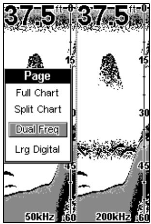 EAGLE FISHEASY 2 PORTABLE - AFFICHAGE DE LA DOUBLE-FRÉQUENCY (DUAL-FREQUENCY) - 1