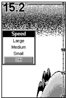 EAGLE FISHEASY 2 PORTABLE - TAILLE DES DONNÉES NUMERIQUES: PROFONDEUR, TEMPERATURE, VITESSE ET DISTANCE PARCOURUE - 3