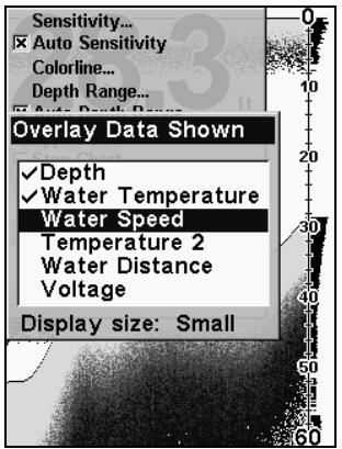 EAGLE FISHEASY 320C - Données de Superposition - 1