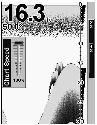EAGLE FISHEASY 320C - Vitesse de Défilament - 1