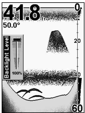 EAGLE FISHEASY 320C - Intensité du Rétro-éclairage - 2