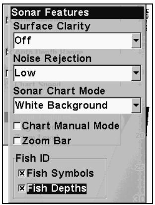 EAGLE FISHEASY 320C - Pour activer le FishTrack: - 1