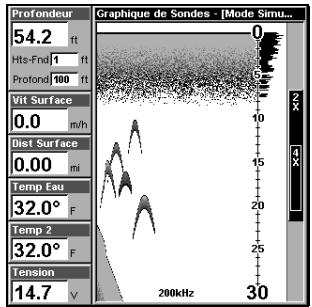 EAGLE SEAFINDER 320DF - Écran de données numériques - 1