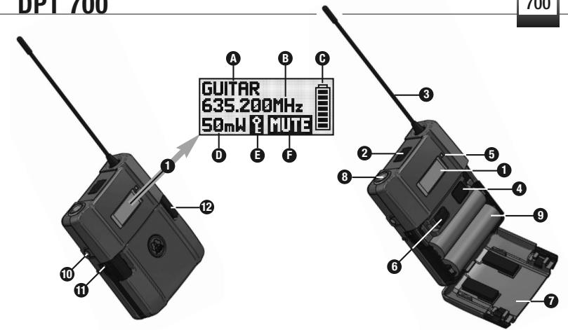 AKG DSR 700 - DPT 700 - 1