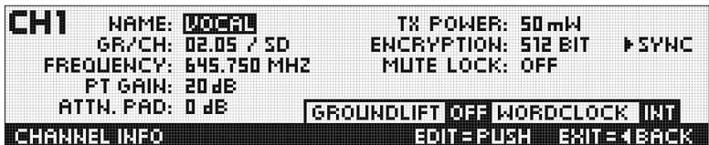 AKG DSR 700 - Checking the Audio Signal - Headphones CH1 and CH2 Buttons (6) - 2