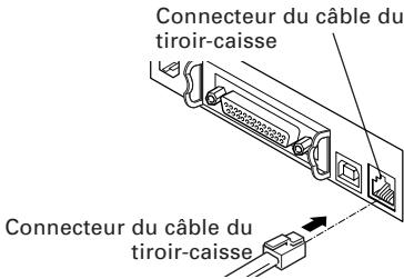 CITIZEN CT-S4000DCL - Branchement du tiroir-caisse - 1