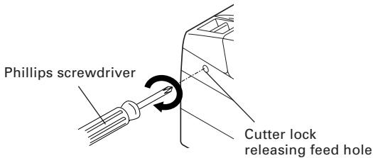 CITIZEN CT-S4000DCL - When the Paper Cover Cannot Be Opened - 1