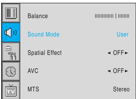 INFOCUS TD40 PAL - Mode son - 1