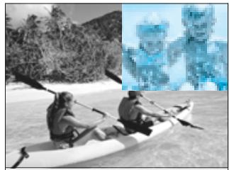 INFOCUS TD40 PAL - Taille de la fenêtre PIP (Image dans image) - 2