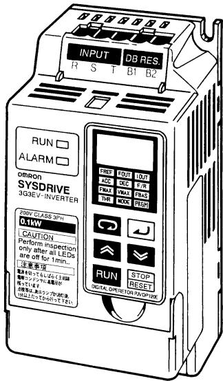 OMRON SYSDRIVE 3G3EV - Caractéristiques - 1