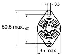 OMRON 61F-GP-N8 - Socles de connexion - 6