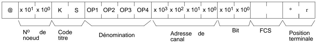 OMRON CQM1 - Information d'erreur (réponse) - 1