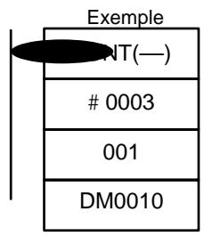 OMRON CQM1 - 5-26-5 BIT counter - compteur de BITS - BCNT(—) - 1