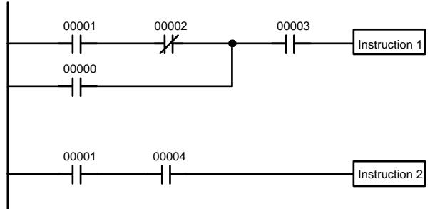 OMRON CQM1 - 4-3-8 Lignes secondaires - 4