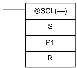 OMRON CQM1 - 5-19-10 Scaling - mise a l'echelle - SCL(—) - 1
