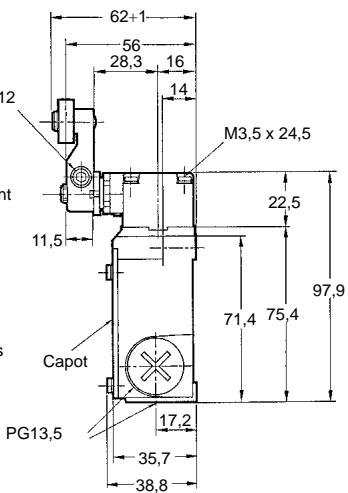 OMRON D4B-N - Modèle 3 conduits - 3