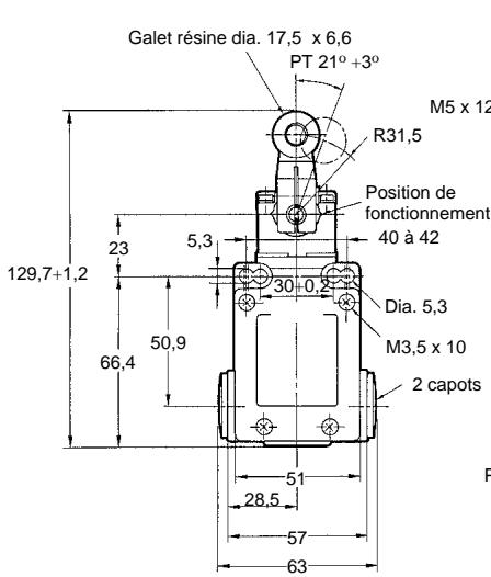 OMRON D4B-N - Modèle 3 conduits - 2
